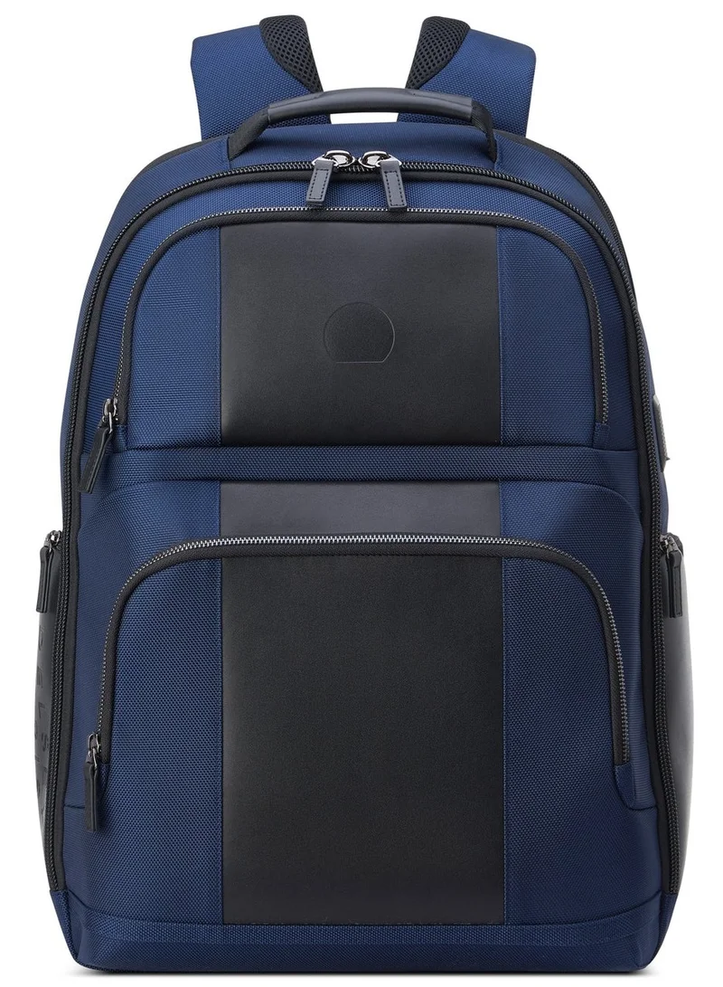 DELSEY Paris Wagram 17.3 Inch 2-Compartment Laptop Backpack - Navy Blue